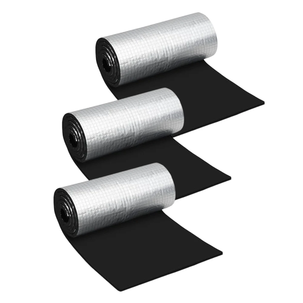 1-3pc Car Battery Blanket Battery Wrap 5mm Thick Battery Insulation Cover Fireproof Cold Weather Flexible Shield Insulation Wrap