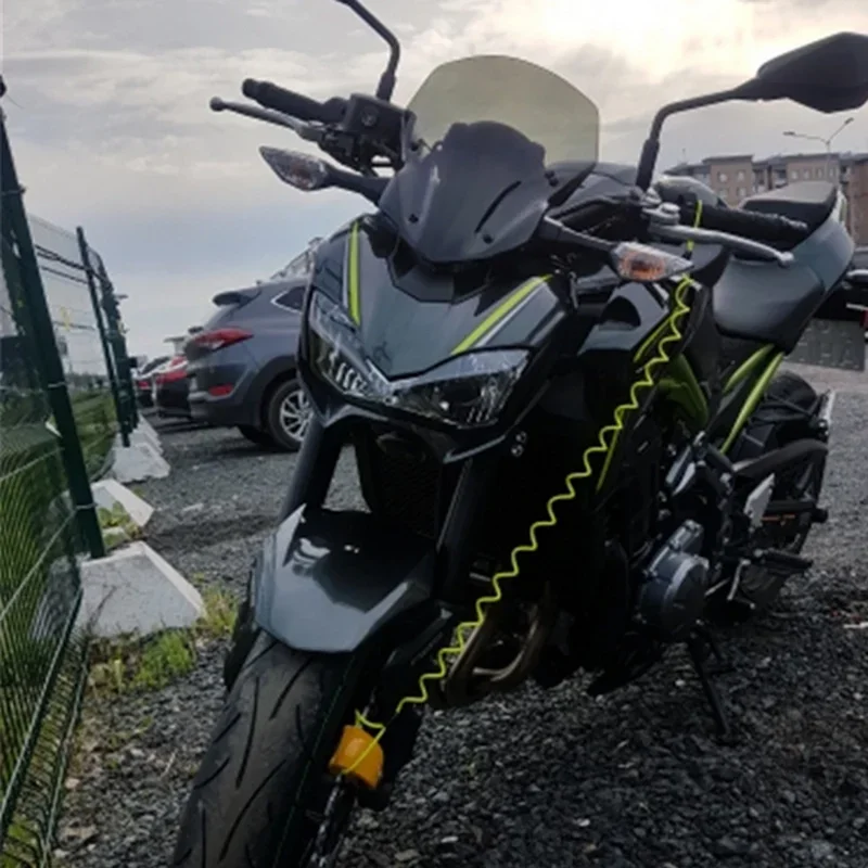 شاشة منحرف للرياح للدراجات النارية Kawasaki Z900 2017 2018 2019 واقي منحرف للزجاج الأمامي فقاعة مزدوجة Z 900