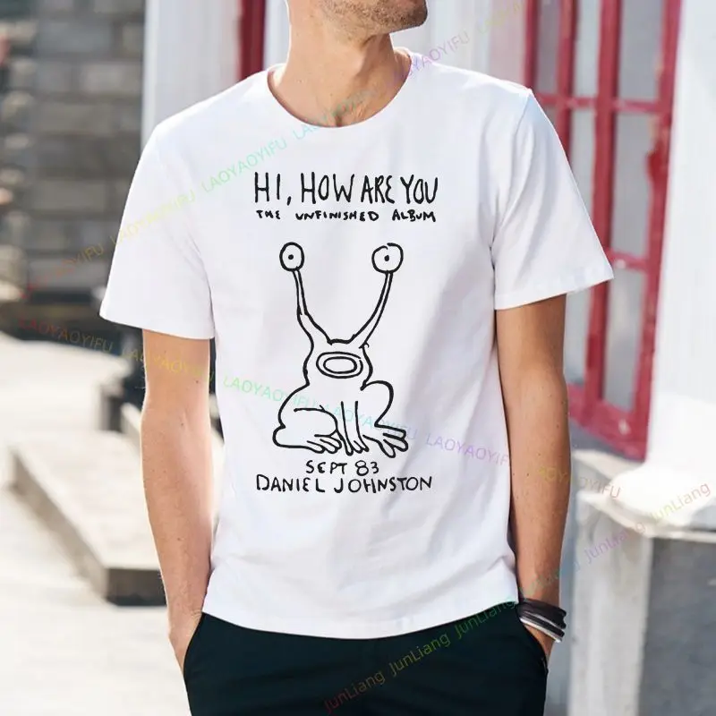 تي شيرت Retrospective، قميص بطبعة دانيال، جونستون 1961 - 2019. سوف نفتقدك. تي شيرت بنمط الحروف للرجال/النساء في الشارع