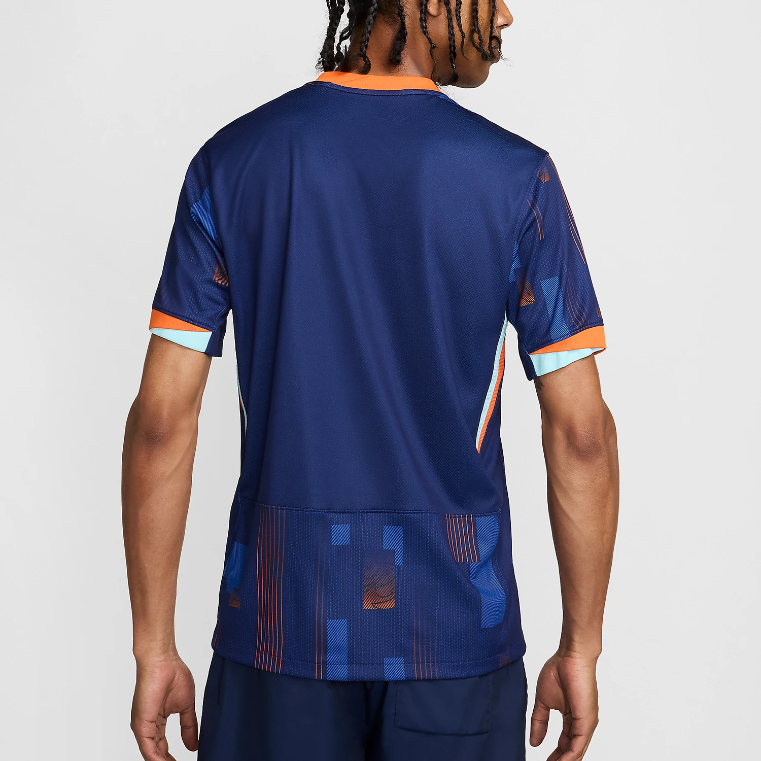Nike genuine Netherlands Away Fan Edition Men's Retro Football Jersey FJ1260-492