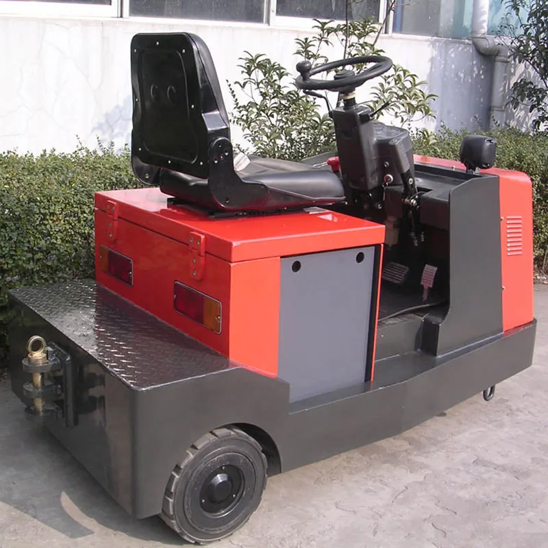 CE Approved 4 Ton 2 Wheels Electric Tow Tractor Baggage Towing Tractor