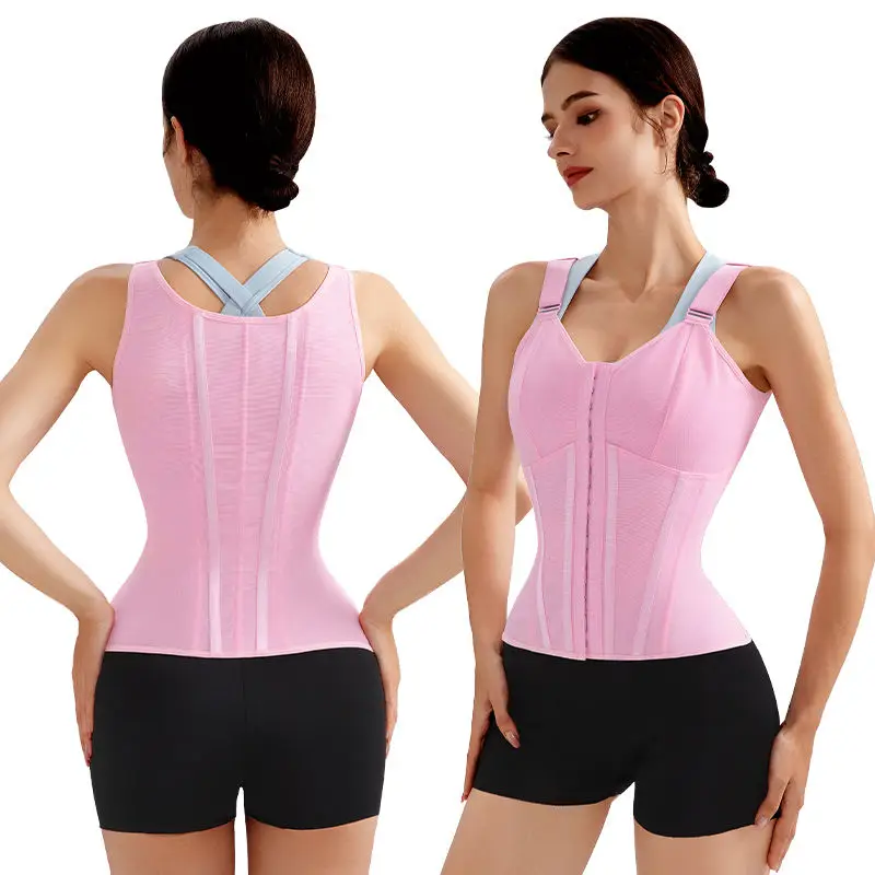 Women's Body Shaping Slimming Top Tight Waist Post-operative Sports Vest Abdominal Belt for Waist Shaping