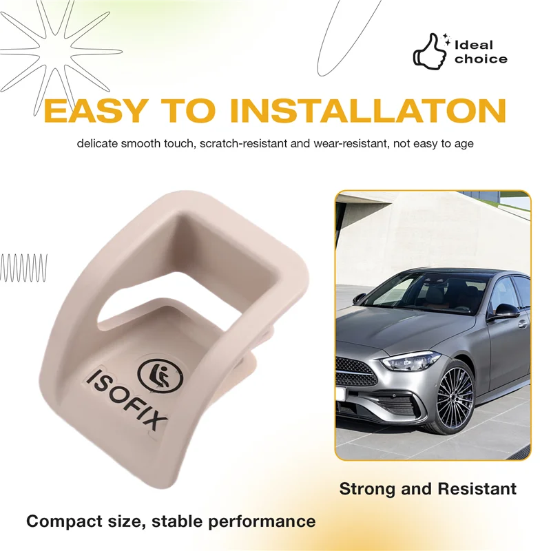 AS96-автомобиль ISOFIX фиксированный чехол на заднее сиденье A2068609001 зажимы для детского сиденья для C-класса W206 C 200 C260 2022-2025 B