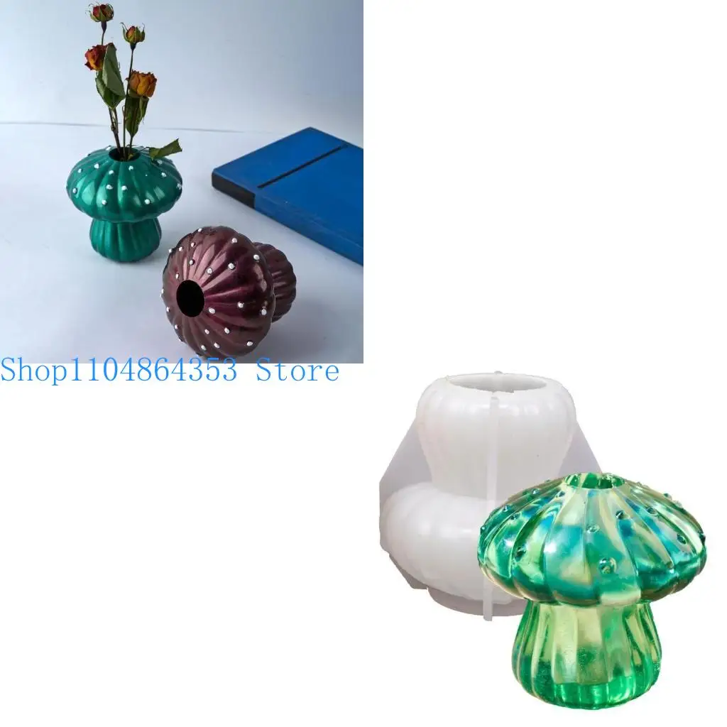 652F صياغة قوالب الفطر شكل شمعة العفن قوالب قاعدة الشمعة لصياغة #1