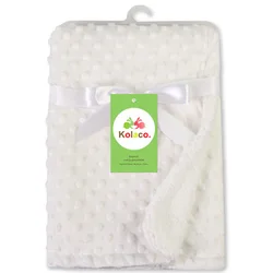 White Baby Blanket Winter Soft Fleece Newborn Stroller Cover Toddler Quilt Infant Bedding Swaddle Wrap Thicke Children's Blanket