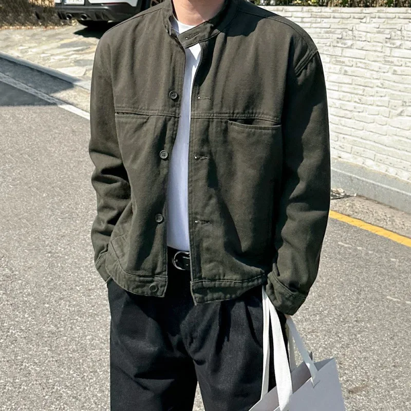 

Men Fashion Spring Loose Casual Coat Trendy High Quality