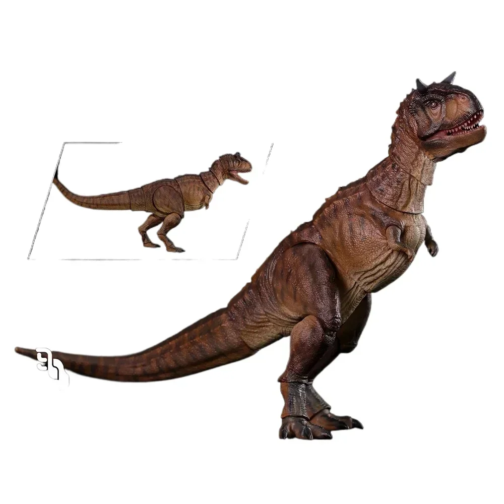 

In Stock Nanmu Carnotaurus 3.0 Ranger Figure Dinosaur Prehistoric Animal Model Toy Multiple Joints Movable+Tail Rubber Movable