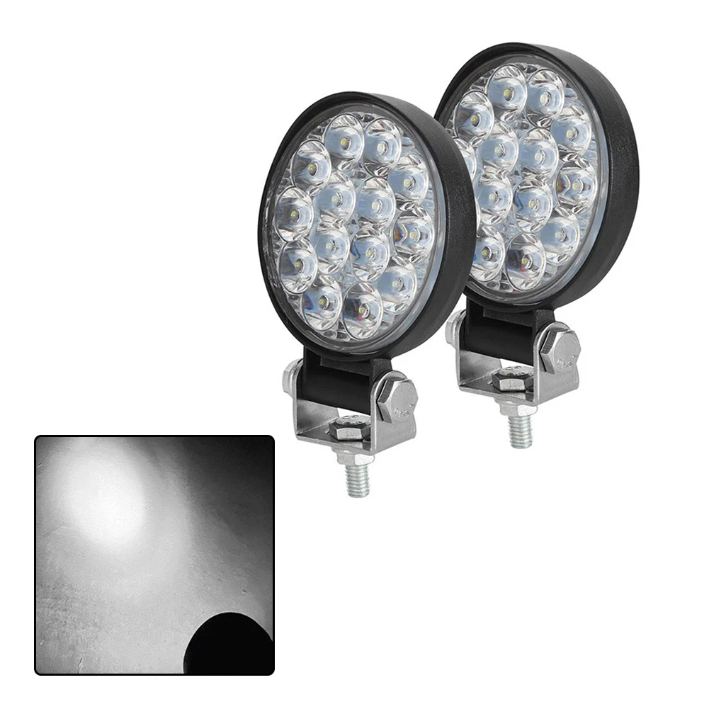 

Practical High Quality Brand New Work Light Light Aluminium Driving Fog Lamp 1pcs 3030 6000K For Car Truck ATV