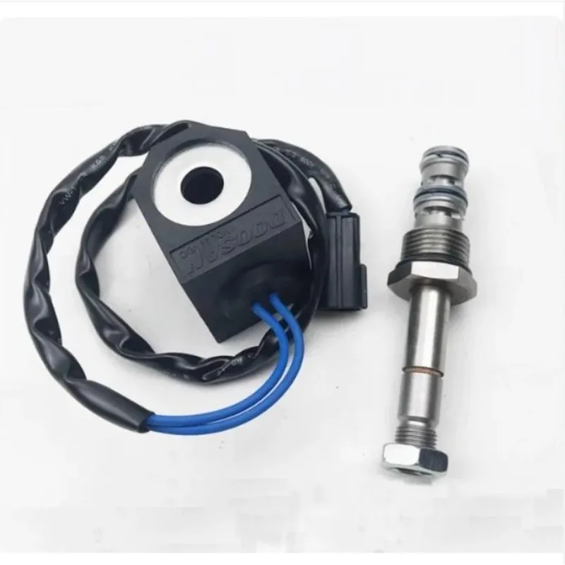 

Excavator Pilot Solenoid Valve Core Coil For Doosan Daewoo 150/220/225/300-5-7