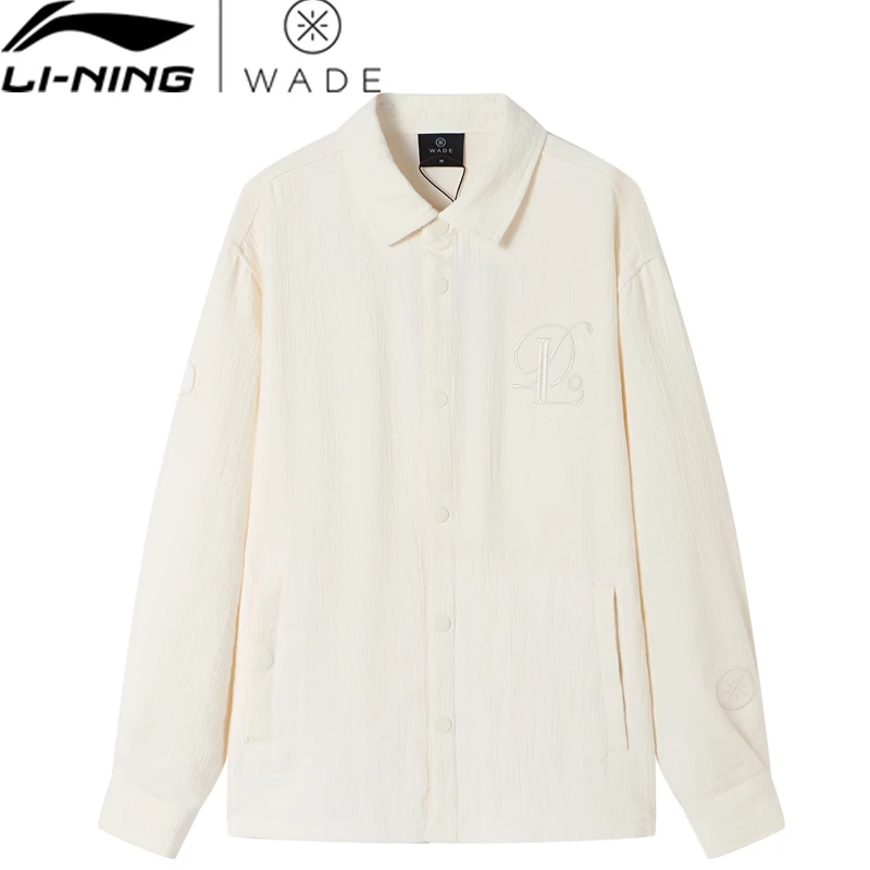 

Мужское пальто Li-Ning Wade 57,9% Вискоза 23,5% полиэстер 14% полиамид 4,6% салатовый свободный крой с подкладкой баскетбольная куртка для отдыха AFDVC25