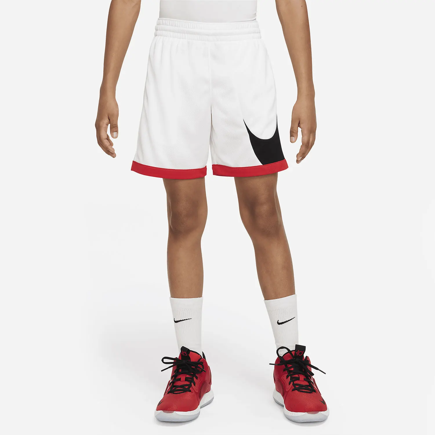

Официальные оригинальные баскетбольные дышащие спортивные шорты Nike для больших детей, лето 2023, DM8186-101