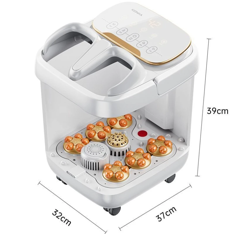 Electric Constant Temperature Deep Barrel Pedicure Machine Foot Bath Automatic Heating Massage Footbath Machine Sauna 220V