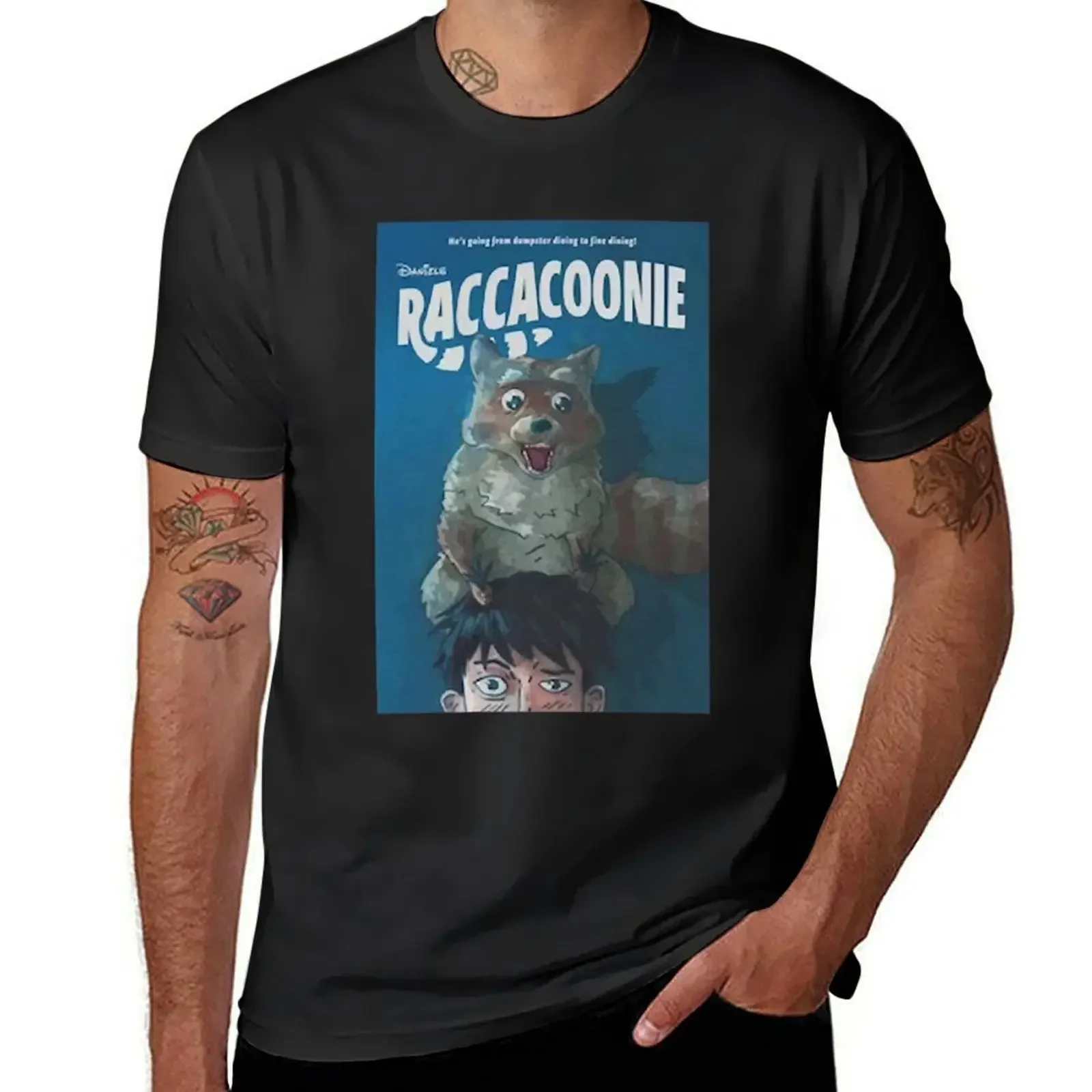 Raccacoonie Everything Everywhere All At Once Classic T-Shirt Aesthetic clothing blacks sweat plain t shirts for men cotton