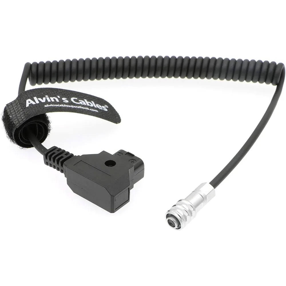 Alvin's Cables BMPCC 4K 6K to D Tap Power Cable for Blackmagic Pocket Cinema Camera 4K| 6K| pro Weipu 2 Pin Female to P Tap