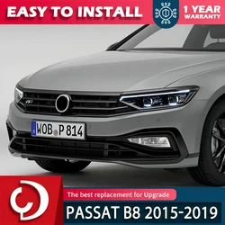 Car Styling Head Lamp for VW Passat B8 LED Headlight 2015-2019 Magotan Headlight DRL Hid Head Lamp Angel Eye Bi Xenon Beam