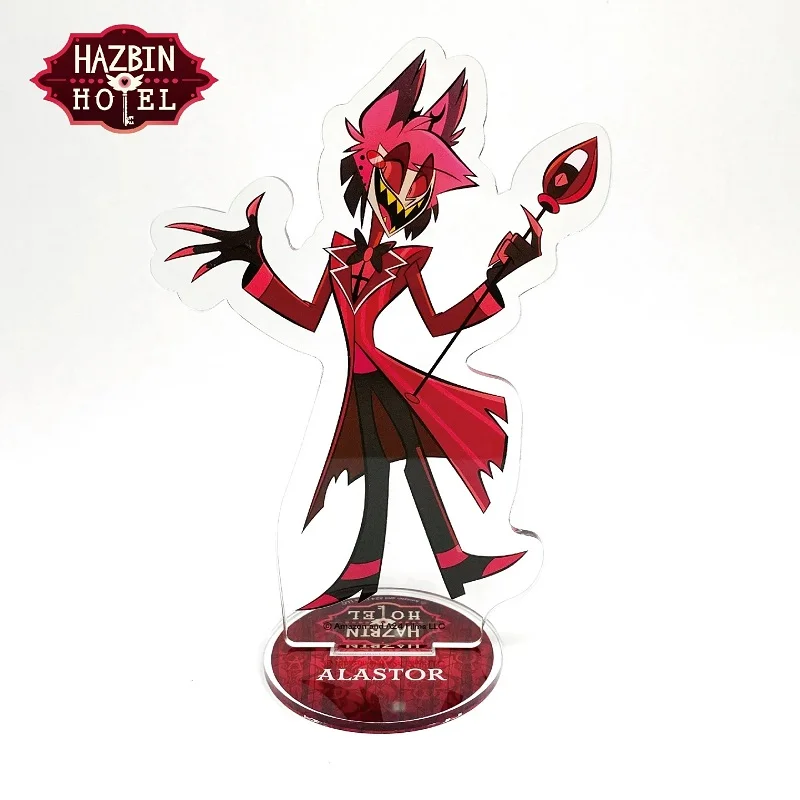 Hot Anime Acrylic Stand 15cm Hell Boss Blitzø/Loona hazbin hotel Tabletop Decorations Exquisite Christmas gift birthday present