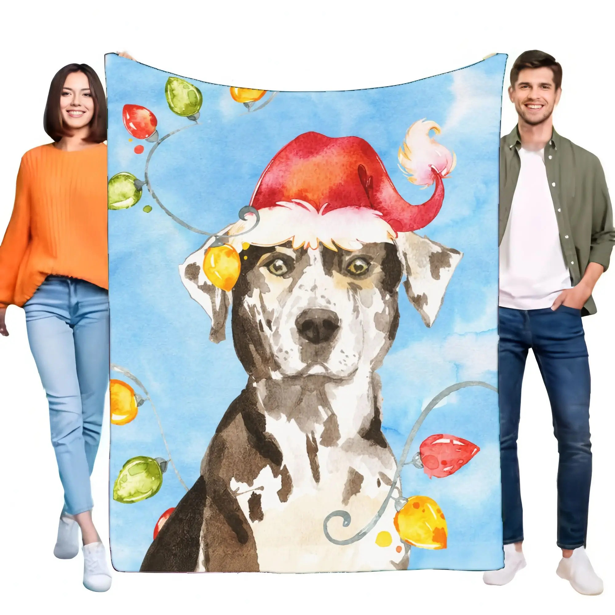 Vibrant Pastel Abstract Tropical Botanical Leaf Throw Blanket Ultra Soft Plush Cozy Bed Sofa Decor Lightweight Aesthetic Gift