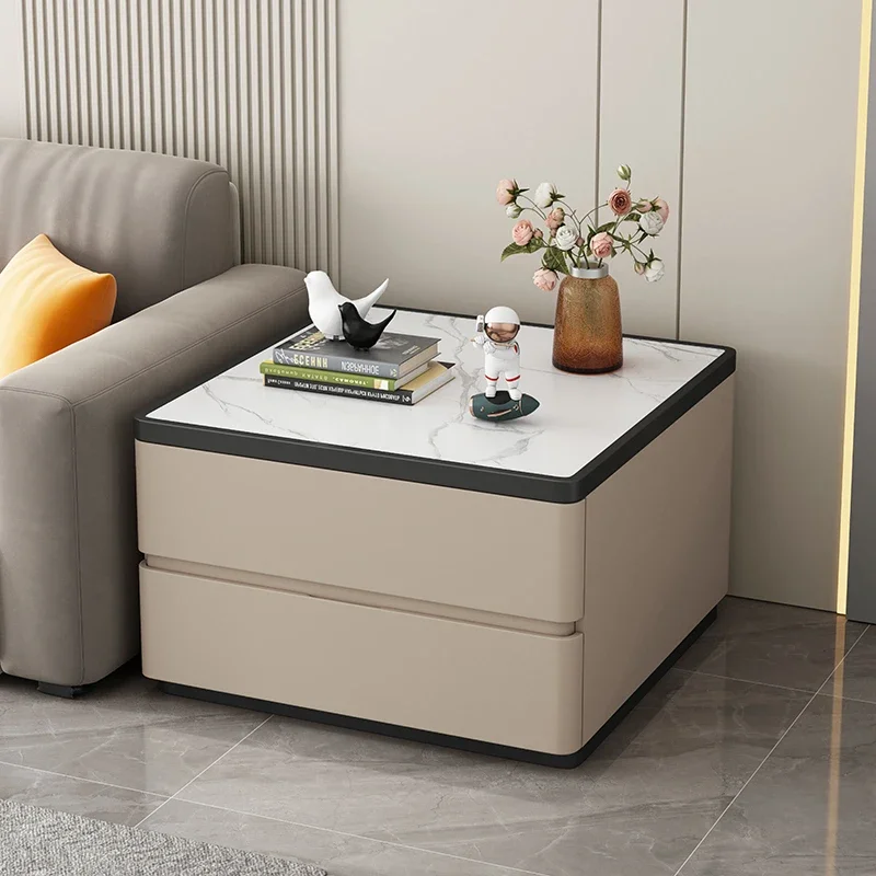 

Luxury Solid Wood Coffee Table Modern Minimalist Unique Design Coffee Table Vintage White Mesas De Centro Para Sala Furniture