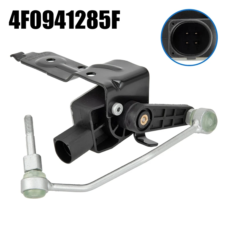 4F0941285F Front Left Headlight Leveling Sensor Automobile For  C6 A6 Quattro 3.2L 4.2L S6 5.2L