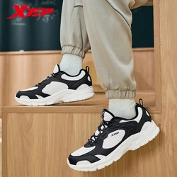 Xtep Cotton Shoes For Men  Winter Warm Soft Sports Shoes Trendy Retro Durability Comfortable Sneakers 876419370025