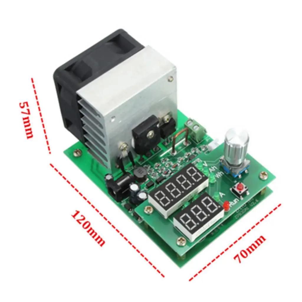 Constant Current Electronic Load Module 60W PWM Fan Speed Controller High Accuracy Tester for Adjustable Voltage Regulator