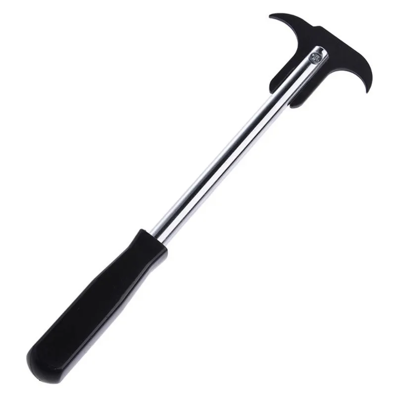 Professional automotive maintenance manual tool wrench used for oil seal removal, grease removal, double hook oil seal puller