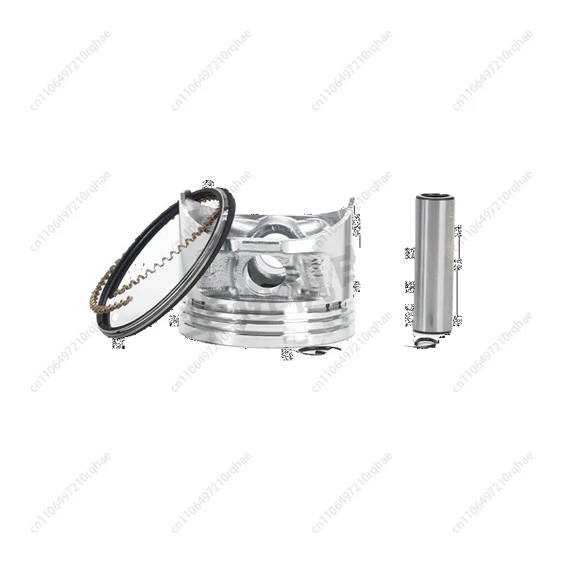 

2pcs Small Portable Silent Variable Frequency 24V Generator Piston Assembly 148F Parking Power Bank Piston Ring Repair Kit