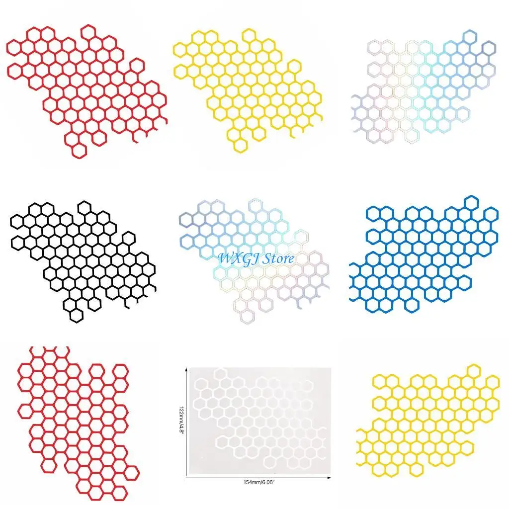 

37JE Honeycomb Sticker для универсального автомобильного кузова декорации автомобильные наклейки на наклейку из ПВХ
