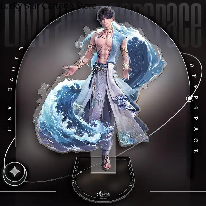 الحب والمساحة العميقة Xavier Rafayel Sylus Zayne أنيمي الاكريليك أرقام تأثيري حامل ديكور الدائمة علامة هالوين هدية عيد ميلاد