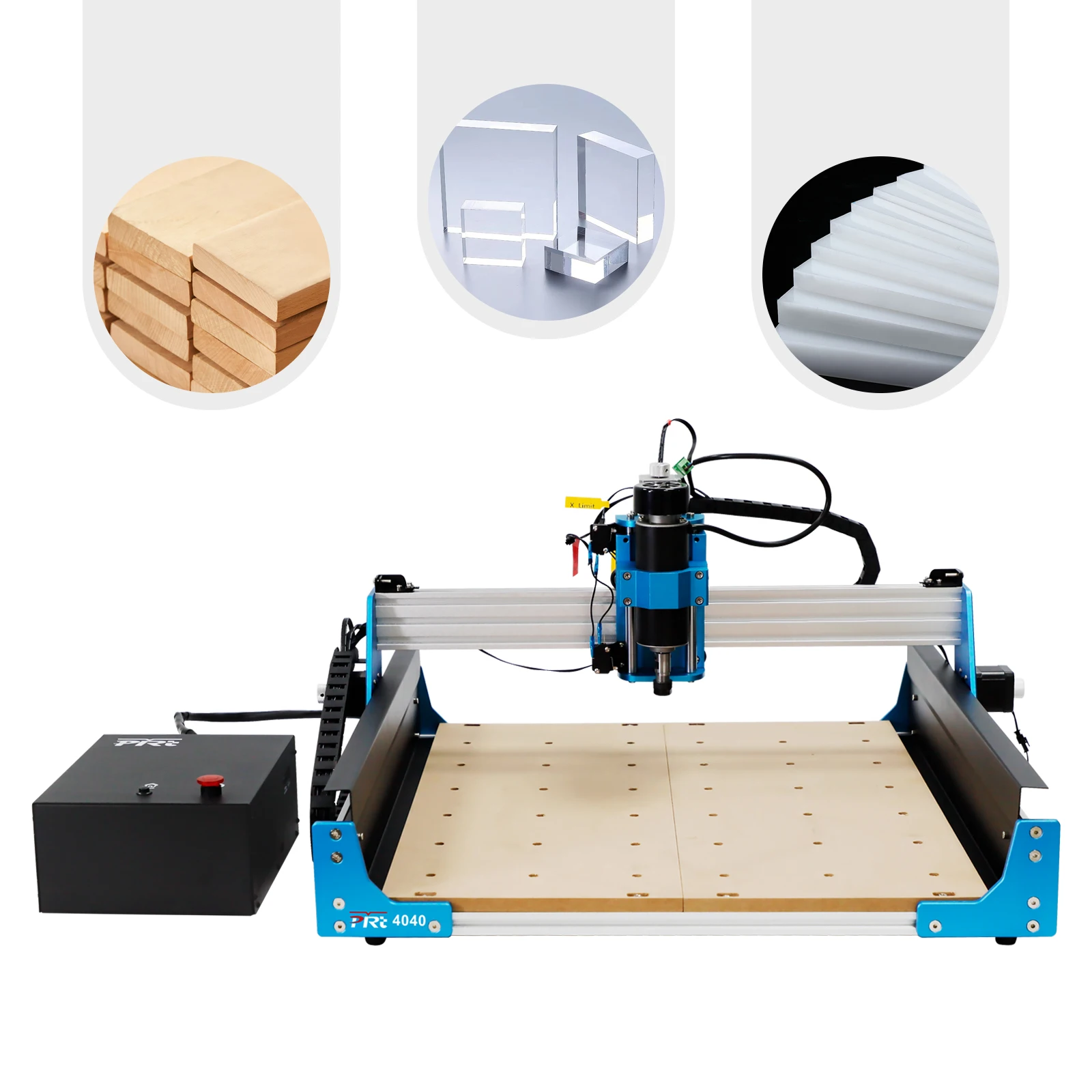 

4040 Carving Drilling Machine For Wood Working Desktop Engraving Machine GRBL CNC Router Wood Pvc Mdf Bamboo Plywood
