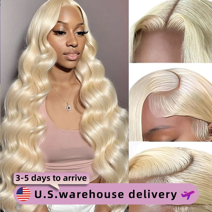 

40 Inch 613 HD Lace Frontal Wig 13x6 Transparent Front Lace Human Hair Wig 220 Density Brazilian Remy Pre Plucked Closure Wig