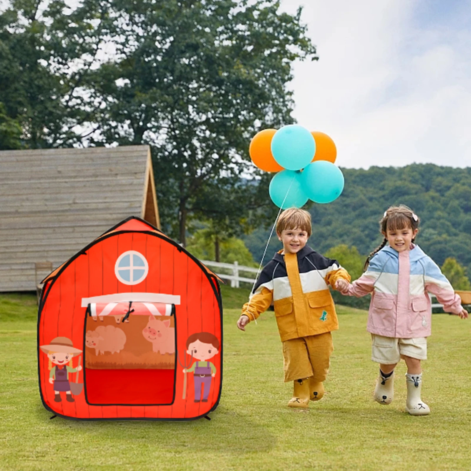 Children's Camping Tent Portable Children's Camping Tent Baby Play House Foldable Indoor Outdoor Play Tent Children's Room