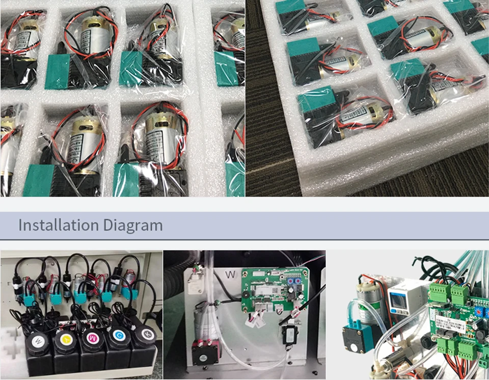1 Stück Original SYPDA 3W 7W Tintenpumpe MV-SD100Euv MV-SD300Euv MV-SD600E MV-SD700E Mikro-Membranpumpe für Tintenstrahldrucker – Detail 9
