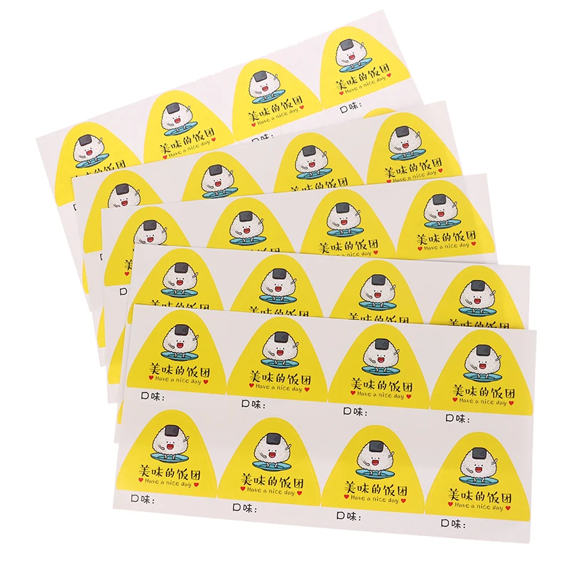 80 Uds. Bolsa de embalaje de bolas de arroz triangular pegatinas Nori algas Onigiri bolsa de Sushi pegatinas herramientas de molde para hacer Sushi accesorios Bento