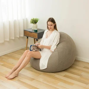 Grande inflável PVC preguiçoso sofá e cadeiras, espreguiçadeira assento, saco de feijão puf, puff sofá, tatami, sala de estar abastecimento 6 principais vendas inflável puff - №6