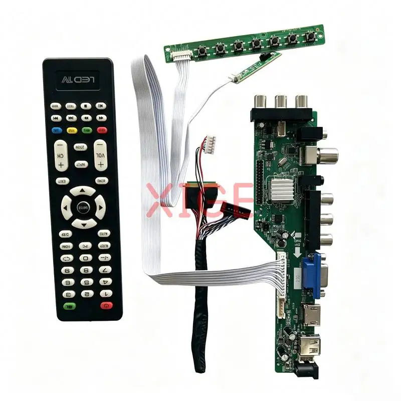 

For N133BGE N133B6 LT133EE10 LT133EE09 Controller Board Kit DIY 40-Pin LVDS HDMI/VGA/AV/USB/DVB Laptop Screen 1366*768 1366x768