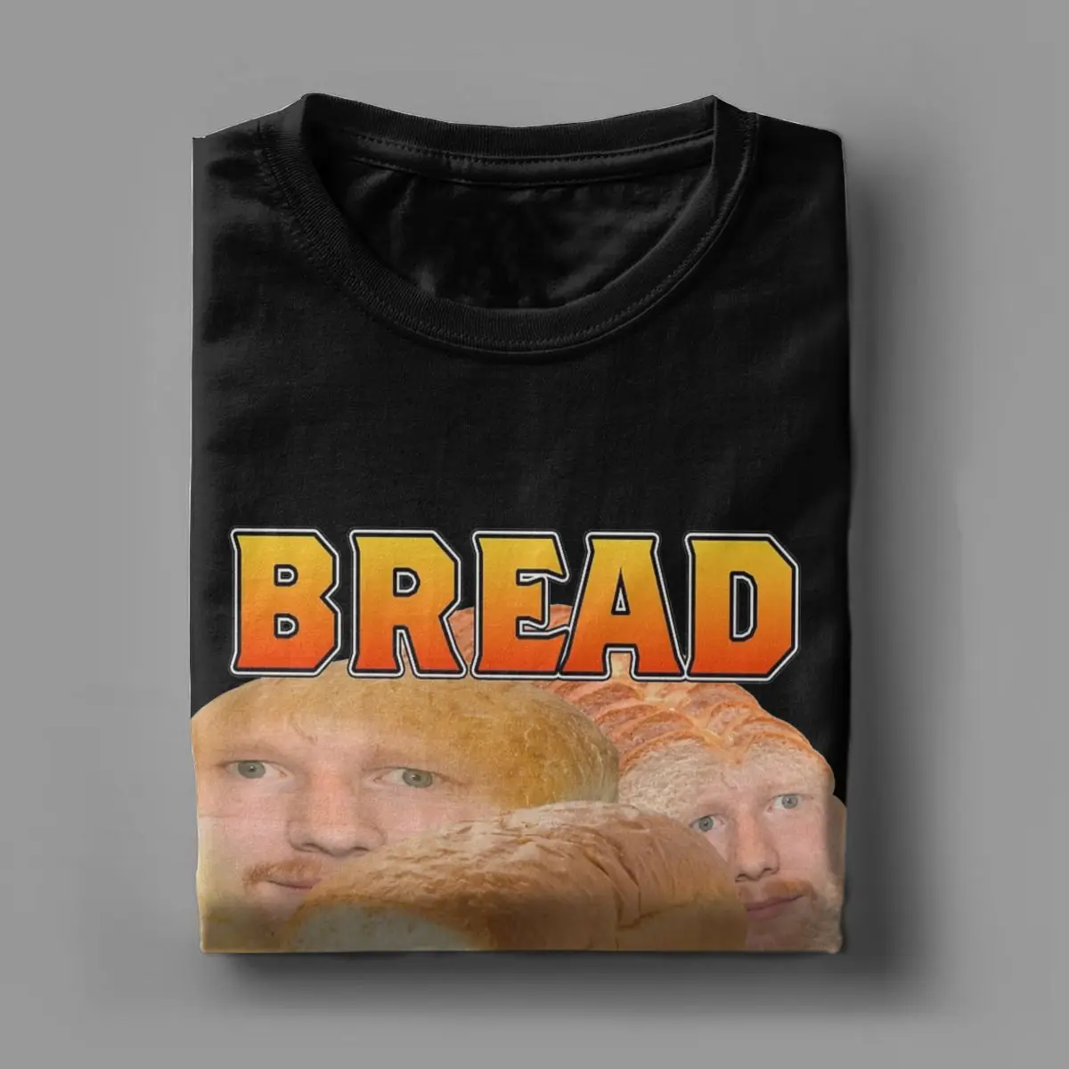 الرجال تي شيرت الخبز الصبي إد شيرانز ميمي مضحك القطن تي شيرت قصير الأكمام تي شيرت س الرقبة الملابس هدية فكرة