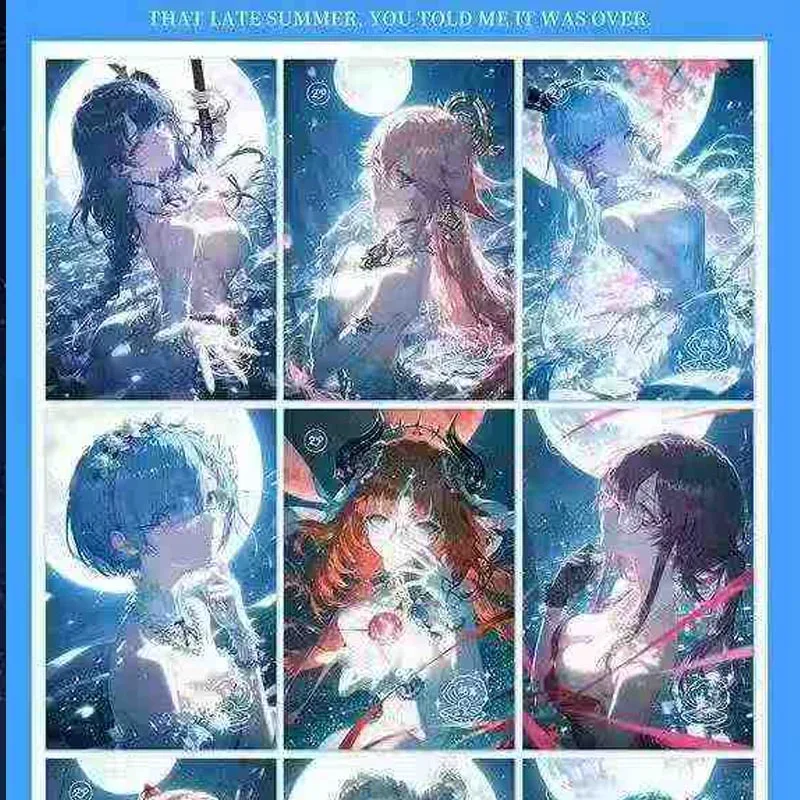Boîte Booster de cartes histoire de déesse, fin d'été A5 Waifu Anime Girl Trading CCG TCG Doujin, jouet et loisirs, cadeau, nouvelle collection
