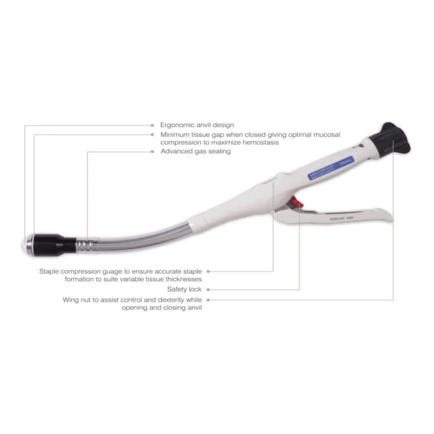 Chinese Factory Price Disposable Three-row-stapler Circular Stapler
