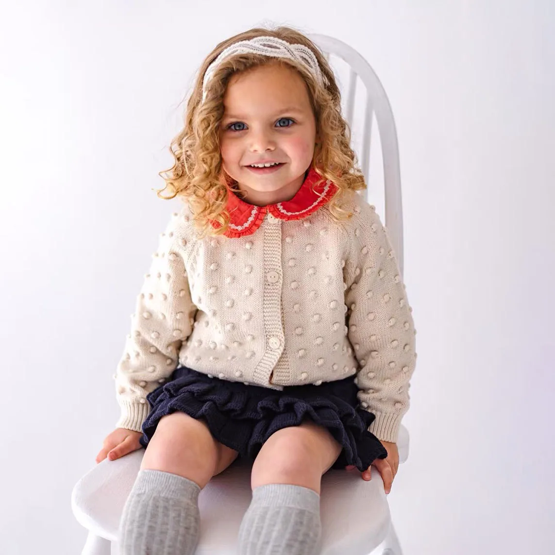 Baby Girl Sweater Cardigan Spring Autumn Toddler Girls Knit Coat Bay Clothes Toddler Baby Boy Girl Outwear