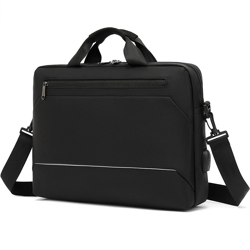 Chikage Business Briefcase Men's Fashion Computer Bag Portable Cross-body Bag Large Capacity Unisex  Single Shoulder Bag