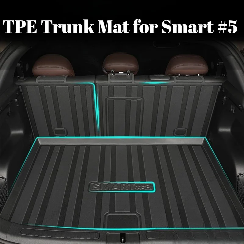 TPE Trunk Mat Fit for Smart #5 2024-2026, Auto Modification Protective & Decorative Accessories Cargo Liner Interior Accessories