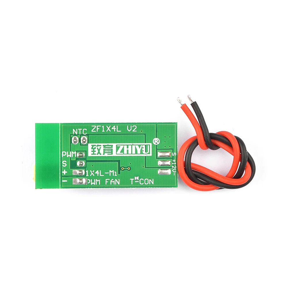 DC8V~18V Fan Speed Controller Pulse WidthModulation Motor Speed Controller with Temperature Sensor for Computer Cooling Fan