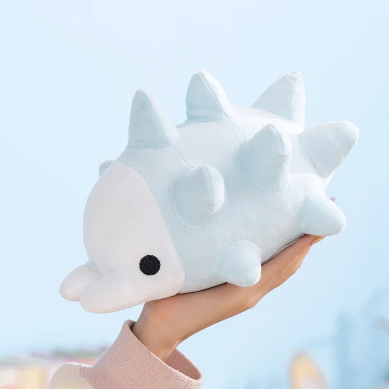 Snom Plush Doll Lovely Ice Type Character Soft Fluffy Collectible Toy For Game Anime Fans Indoor Table Display Home Decor