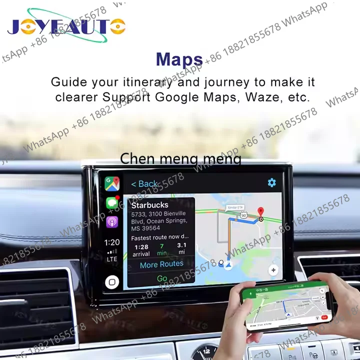 NEW 2012-17 A6/A7/A8 (MIB2MMI RMC) Dashboard Mirror Link USB Connected Touch Screen