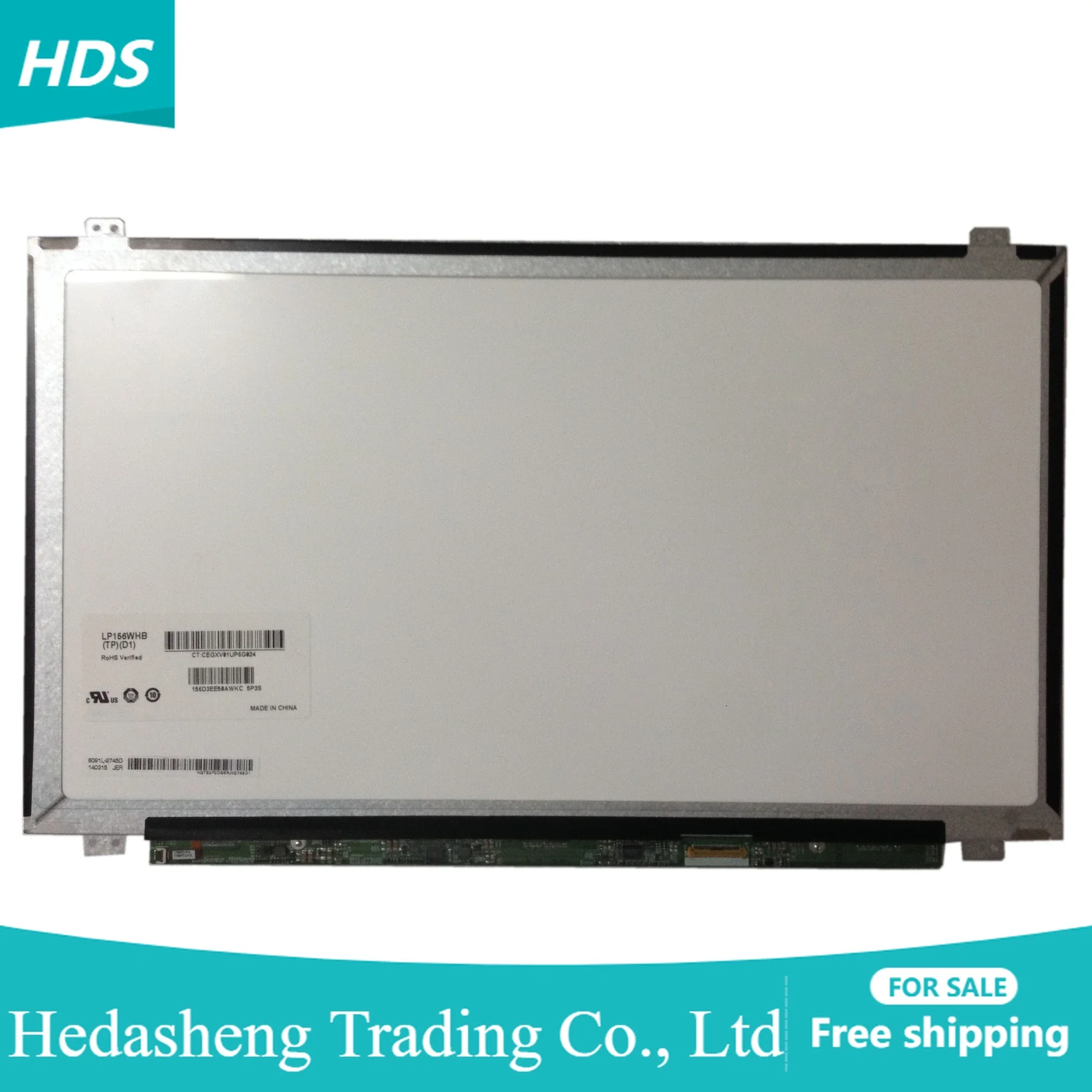 LP156WHB TPD1 fit TPC1 TPA2 LP156WH3 TPS1 TPS2 TPT2 TPSH LTN156AT39-H01 B156XTN04.1 1366*768 EDP 30 Pins LCD Screen