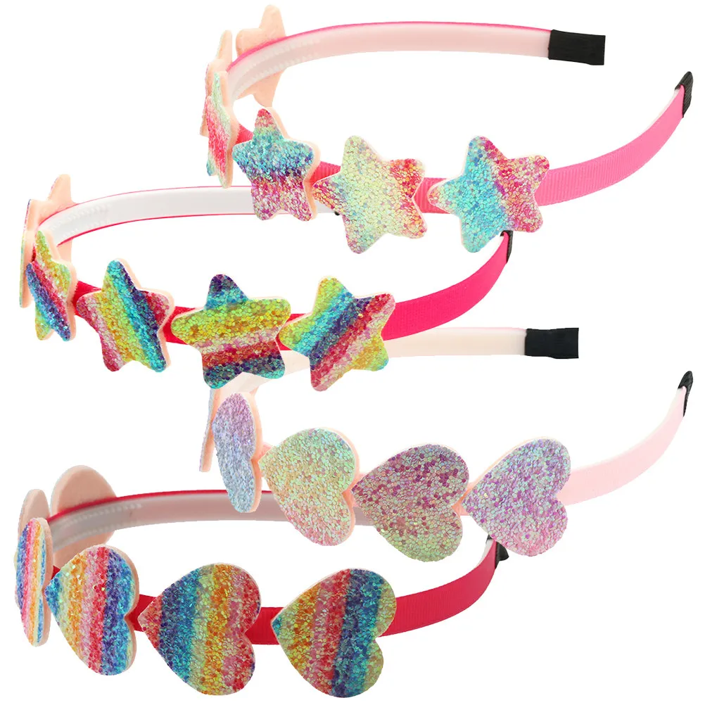 

4Pcs Colorful Hairbands Durable Lightweight Comfortable Party Decorations Kids Gifts Holiday Carnival Headwears