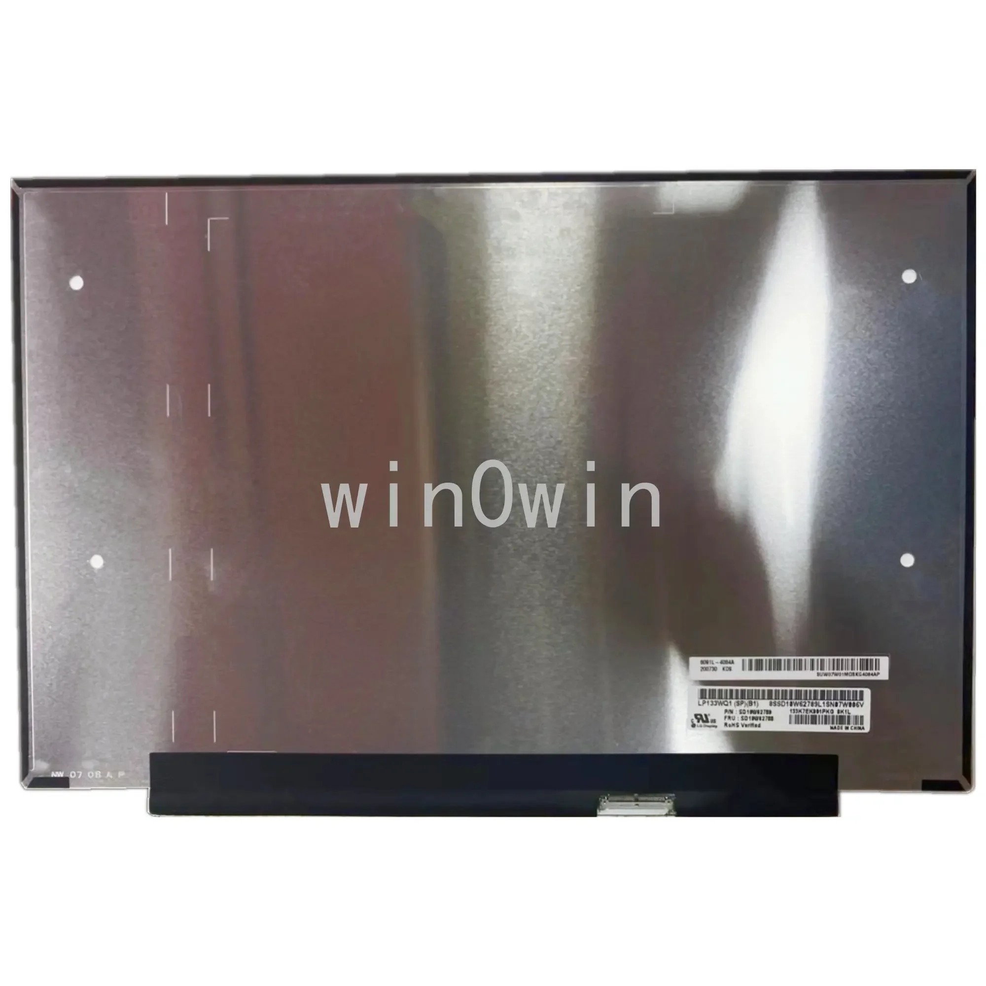 

LP133WQ1 SPB1 13.3 Inch EDP 40pins 2560×1600 IPS Laptop Display Panel LCD LED Screen 60HZ
