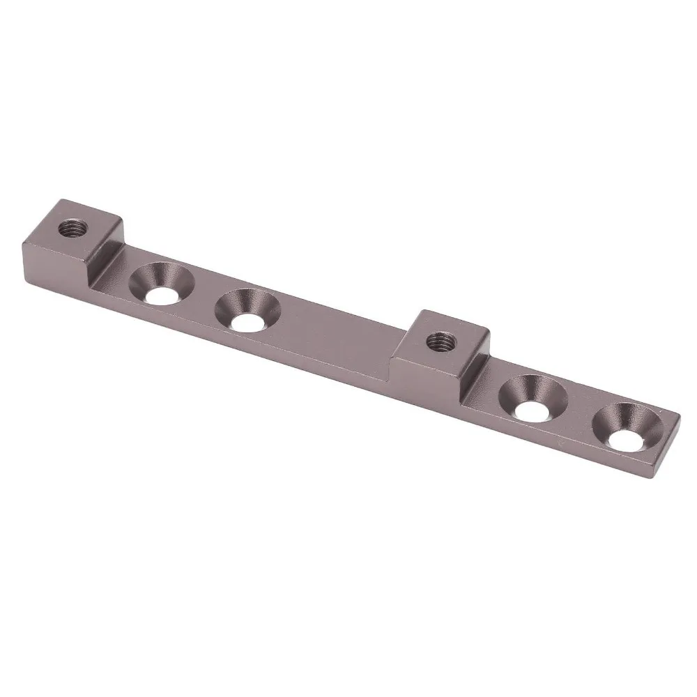 Portabidones de aluminio con ajustador y 4 orificios para bici