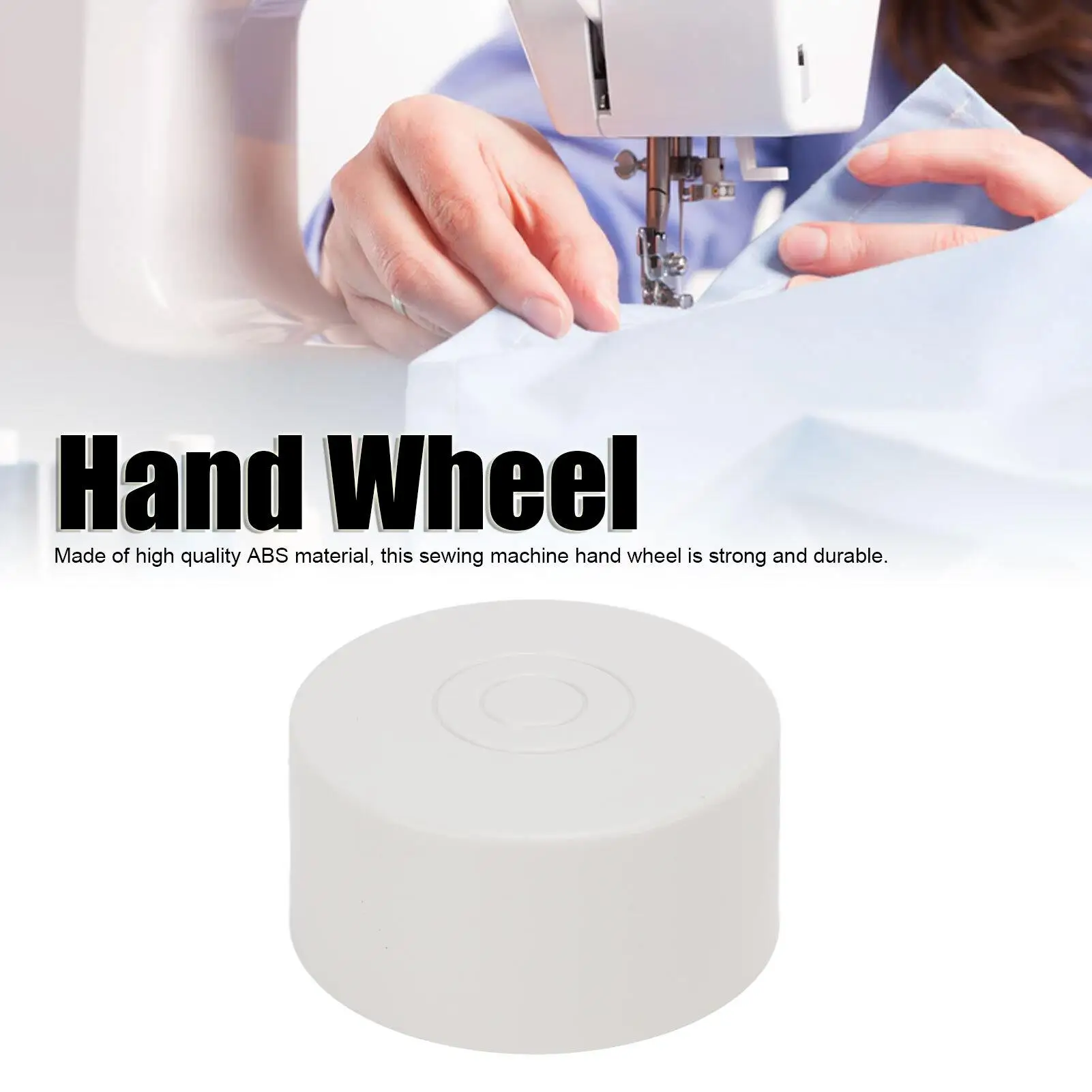 ABS Hand Wheel Sewing Machine Replacement Highly Efficient for Models for 1408 1409 Durable and Lightweight Design